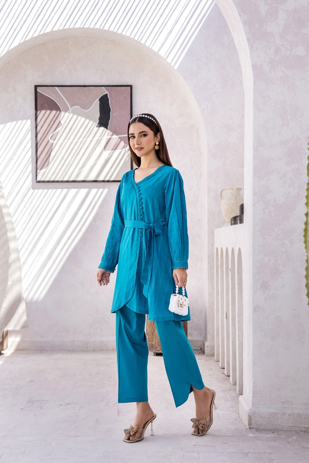 Larkspur Lawn 2PC Co-Ord Set