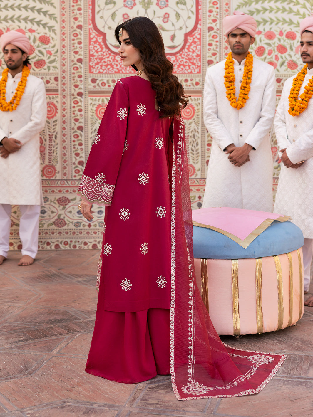 Leyla | 3 PC Embroidered Luxury Lawn