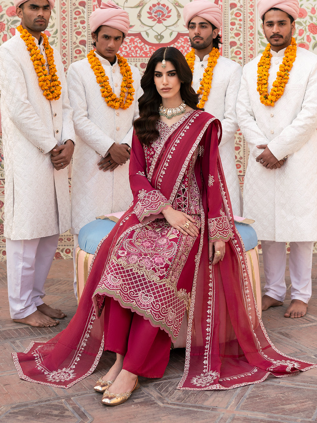 Leyla | 3 PC Embroidered Luxury Lawn