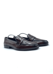 Luxury Choco Handmade Loafer Shoes