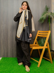 Alfaz e Iqbal Stole | Beige