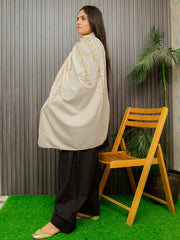 Alfaz e Iqbal Stole | Beige