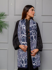 Mehar Stole (Black and white)