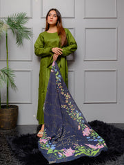 Aadat Stole (Black)