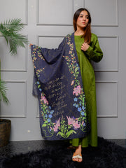 Aadat Stole (Black)