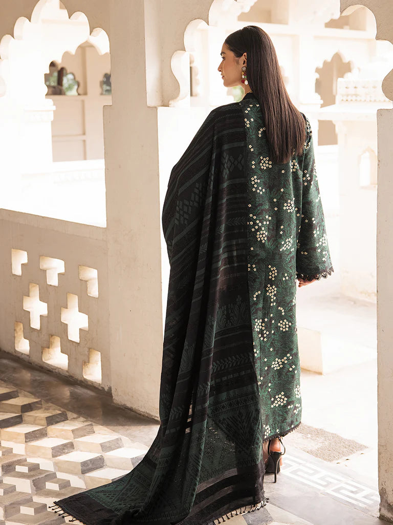 1A - Khaddar Embroidered 3P