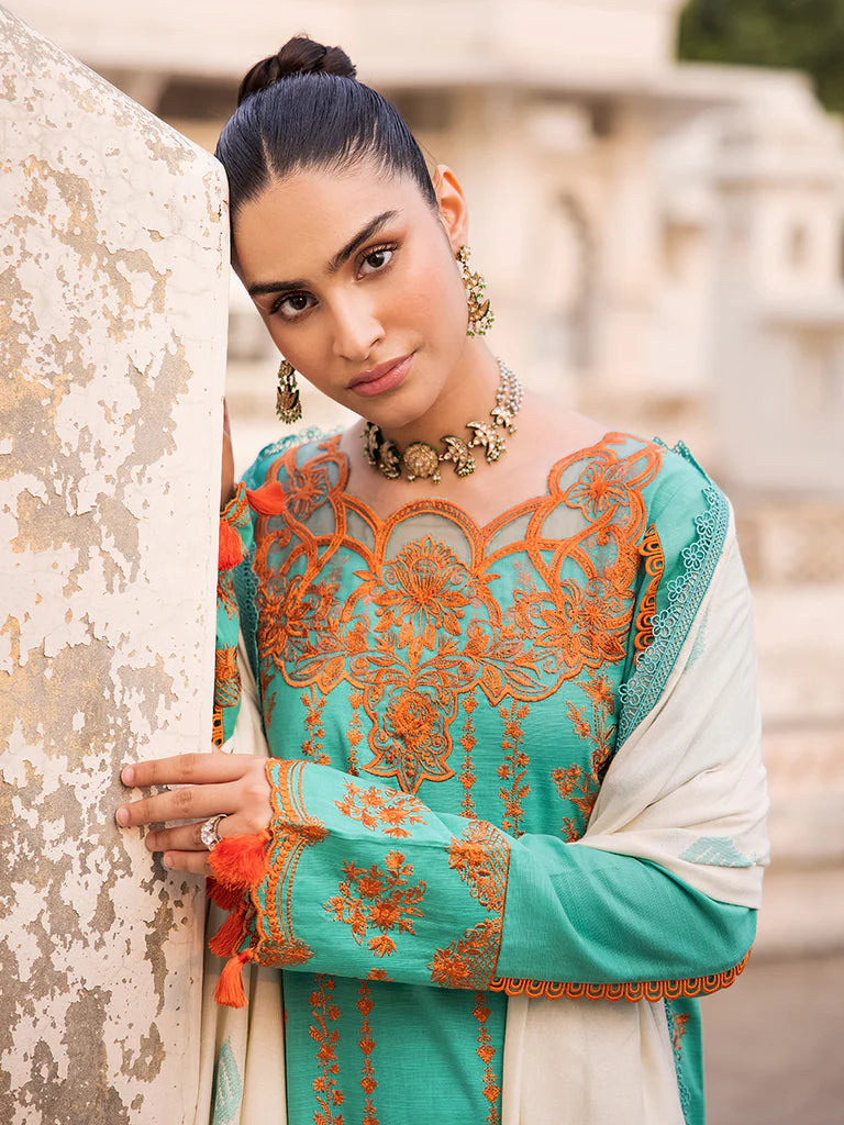 5B - Khaddar Embroidered 3P