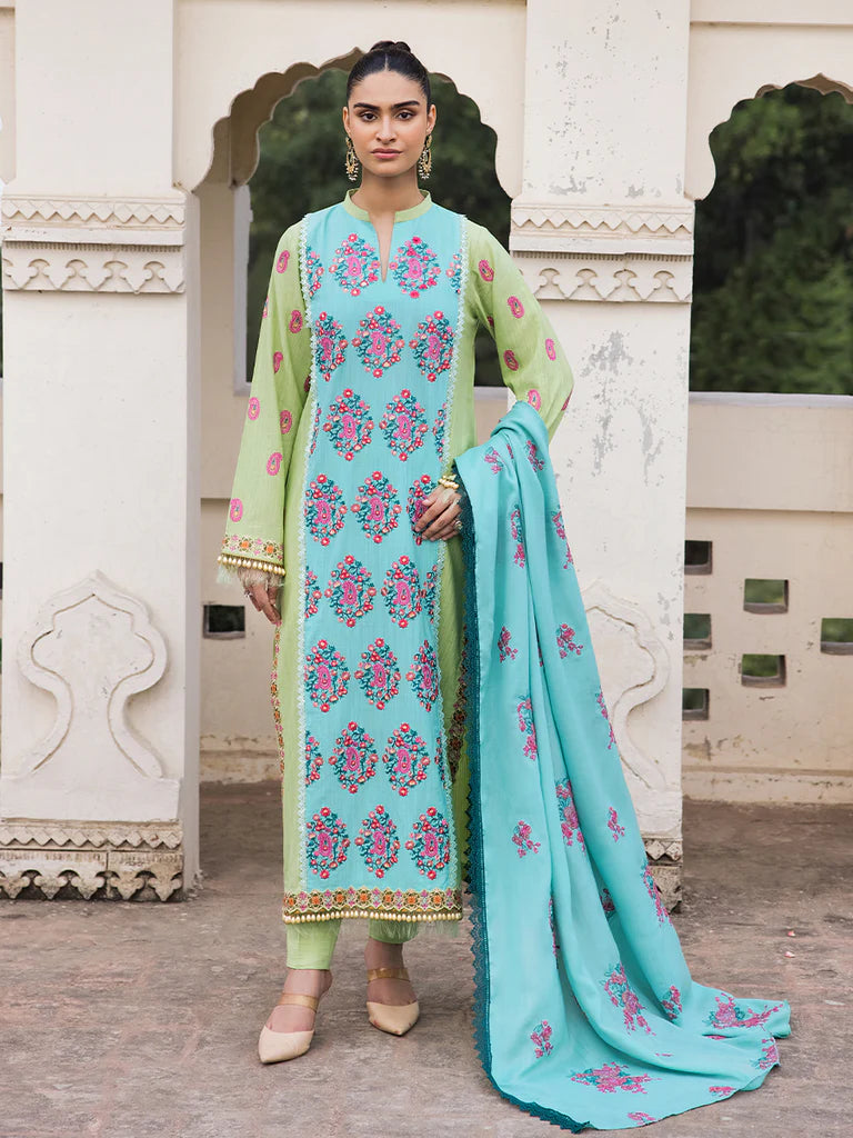 3B - Khaddar Embroidered 3P