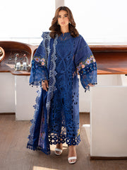 MS-06 - Embroidered Luxury Lawn 3P