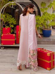 MS-07 - Embroidered Luxury Lawn 3P