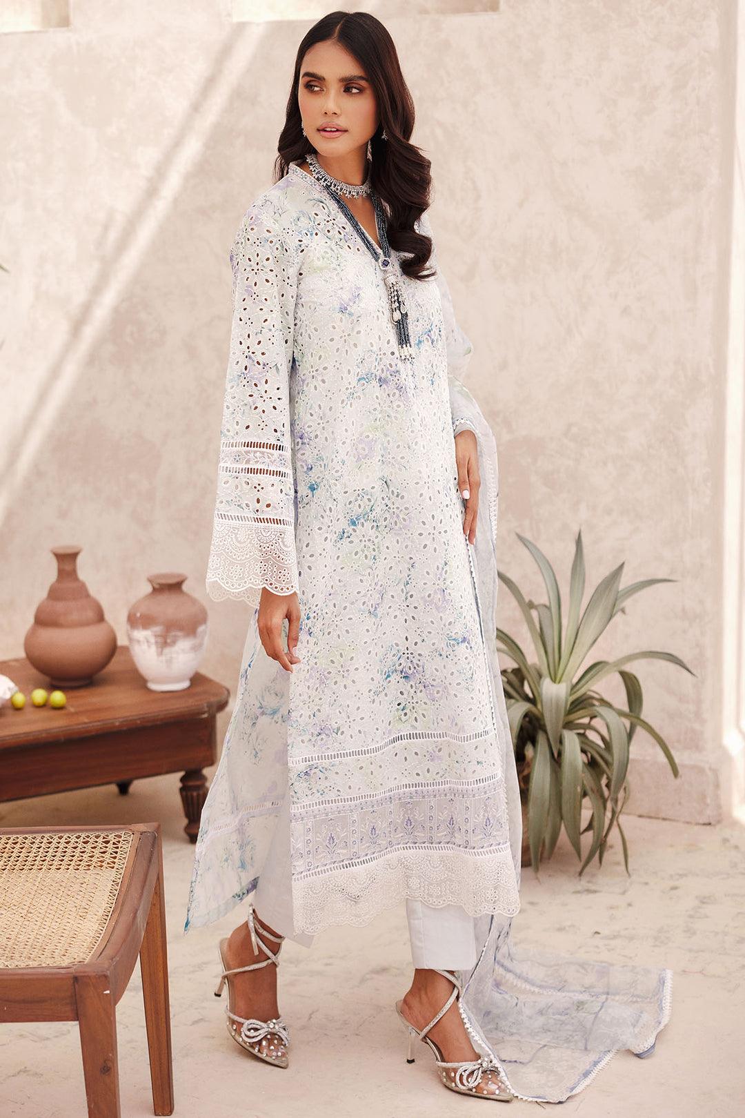 Lucia - Embroidered 3P - Lawn