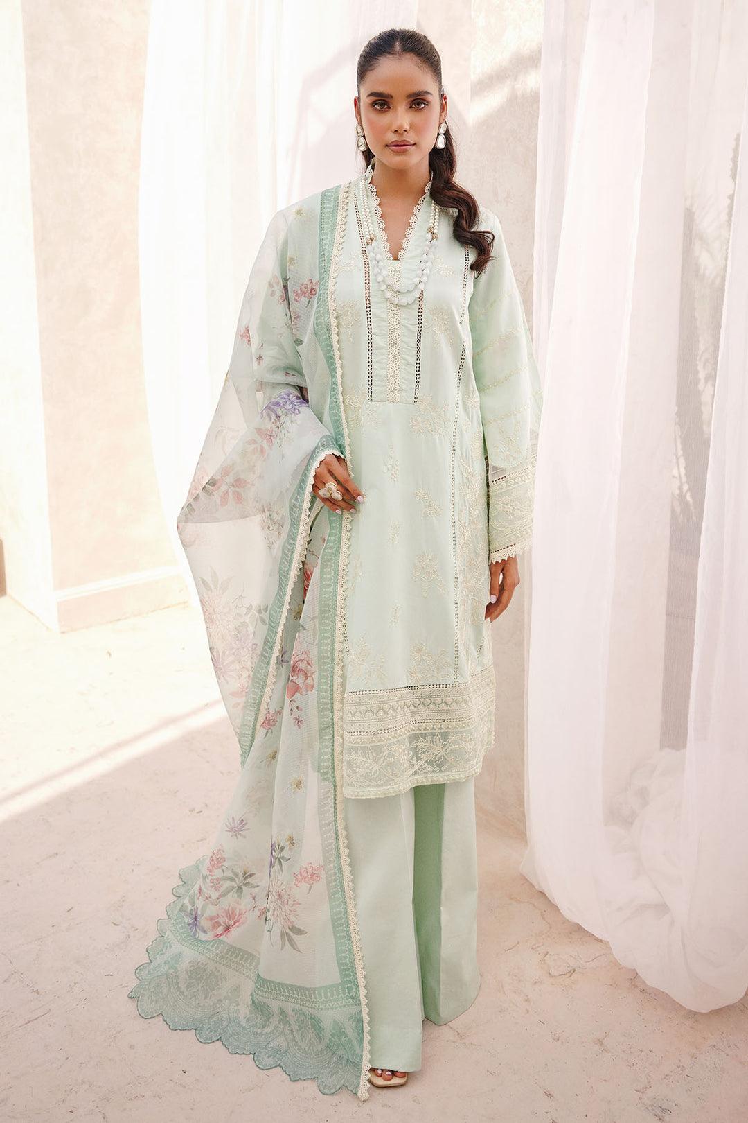 Zoe - Embroidered 3P - Lawn