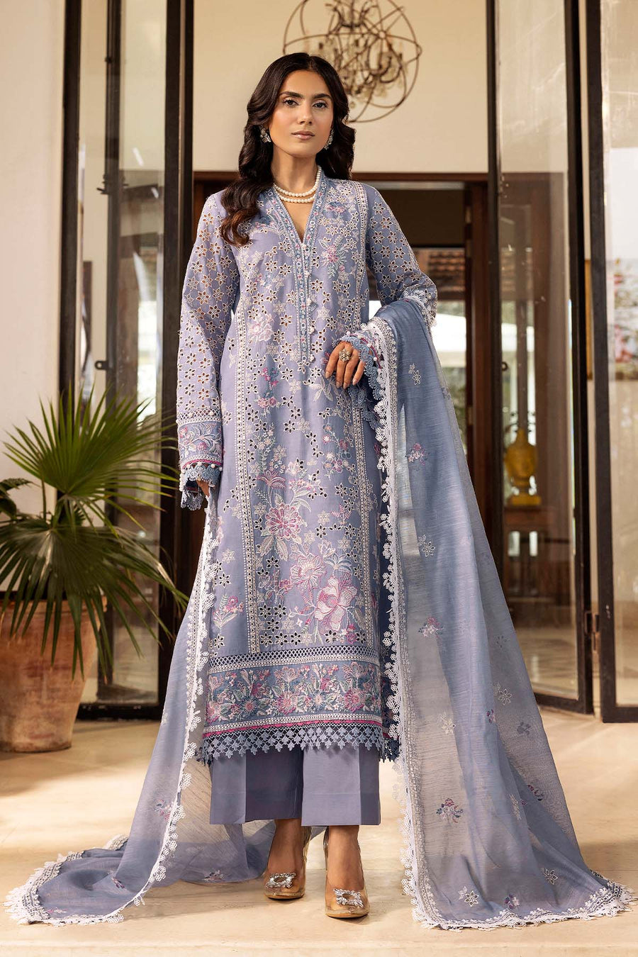 5302 - ROSALIE EMBROIDERED LAWN UNSTITCHED