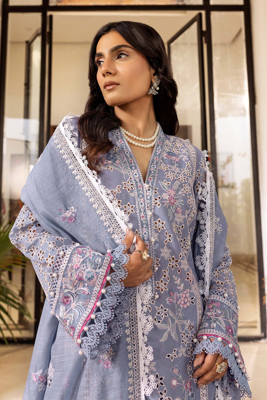 5302 - ROSALIE EMBROIDERED LAWN UNSTITCHED