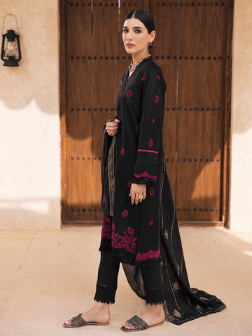 Nisa D#02 - Eid Embroidered 3P-Lawn