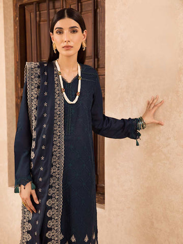 Nisa D#06 - Eid Embroidered 3P-Lawn