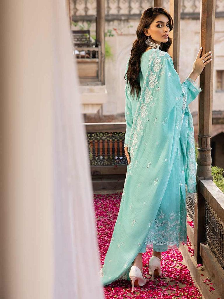 D-03 | ChikanKari Khaddar Embroidered 3P