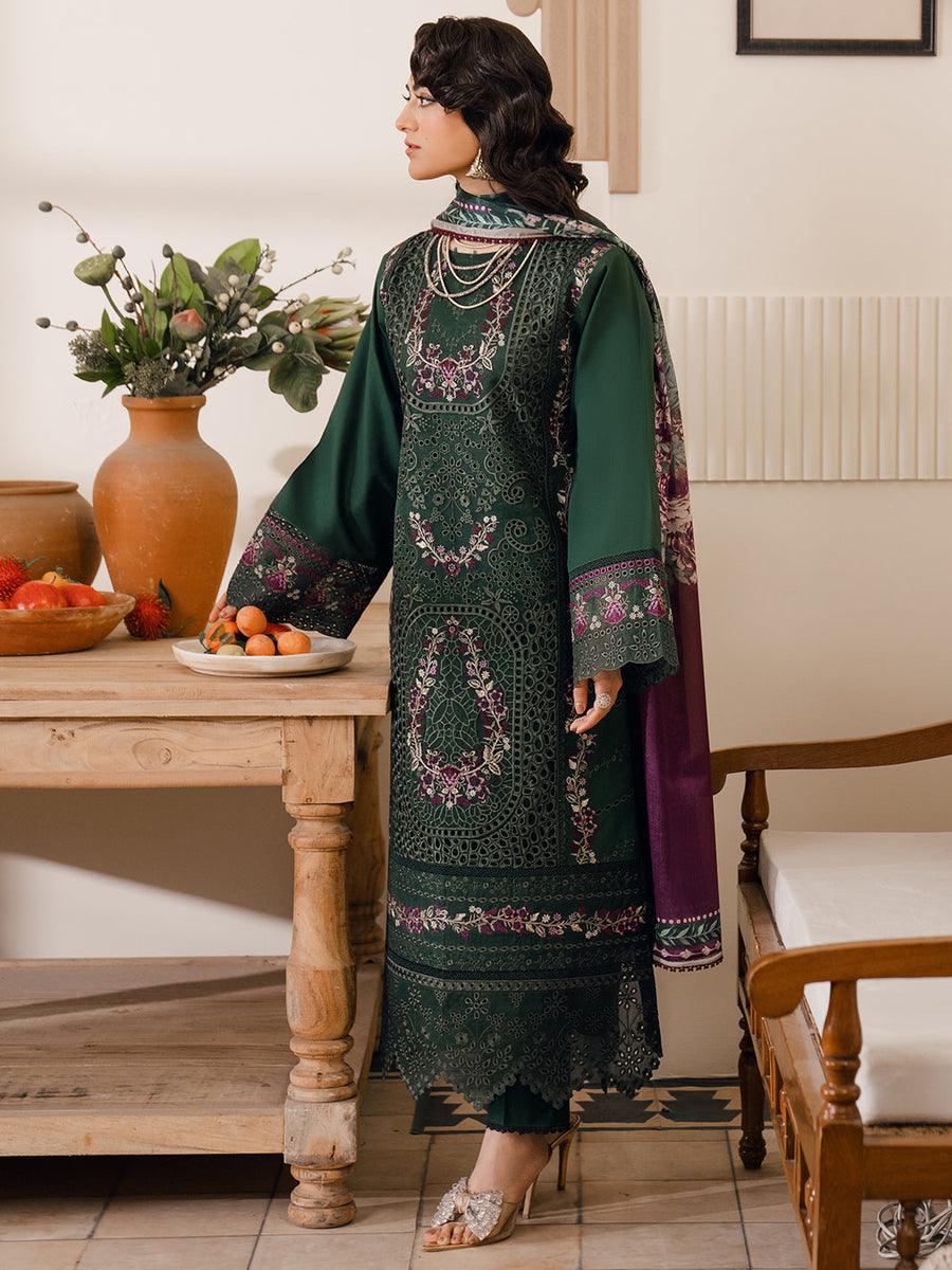 Orna - Embroidered Luxury Lawn 3P