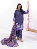 Khushi Stitched 3 Pc (Neavy Blue)