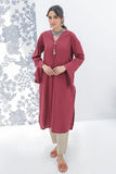 P0484 - Maroon Dyed Lawn Shirt