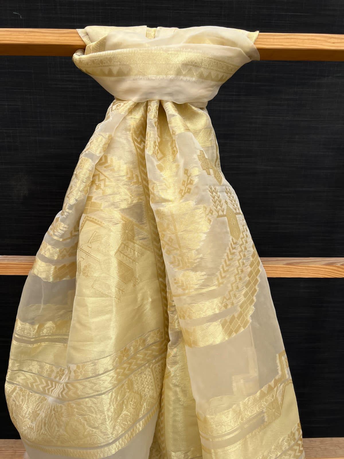 Organza Jacquard Fancy Shawl