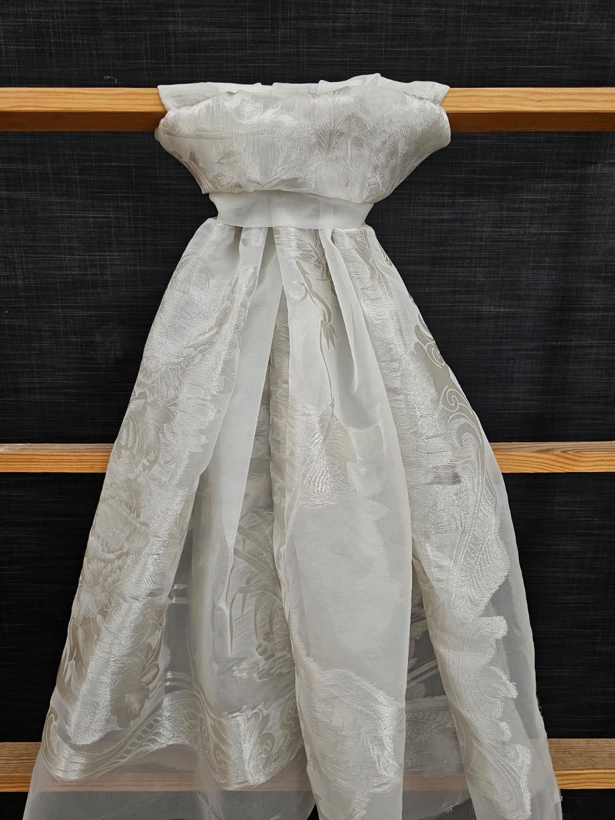 Organza Jacquard Fancy Shawl
