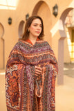 Zamana Shawl (Shaded Brown)