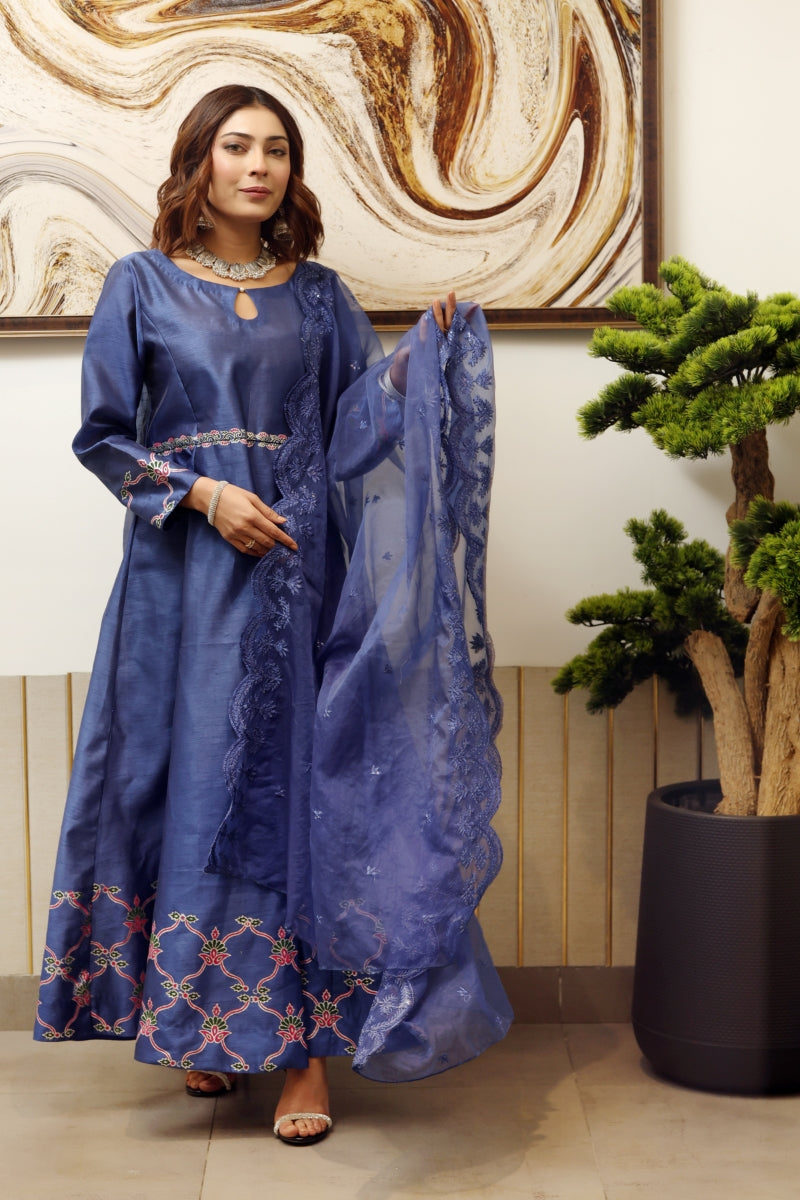 Aks - Royal Blue Maxi