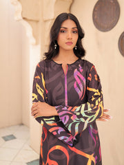 Huroof Multi Shirt (Swiss Lawn)