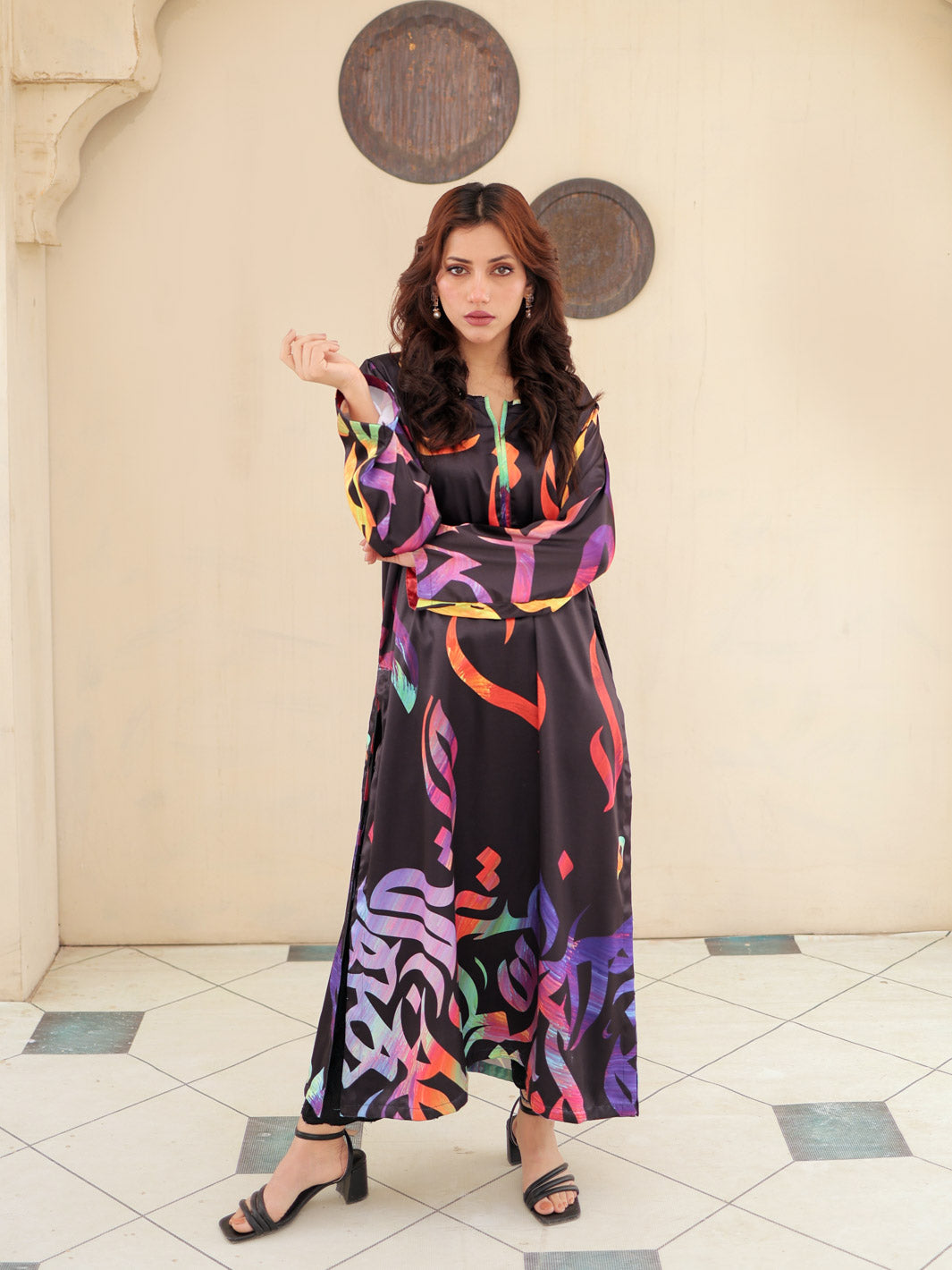 Huroof Multi Shirt (Crepe)