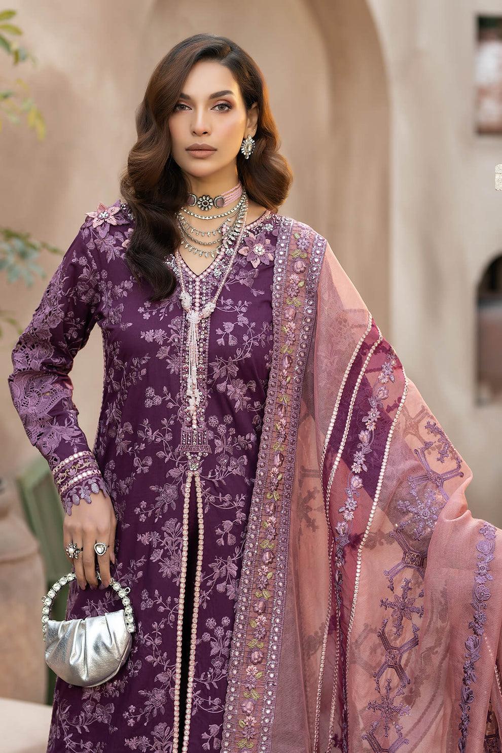 Amayrah - Festive Embroidered Lawn 3P