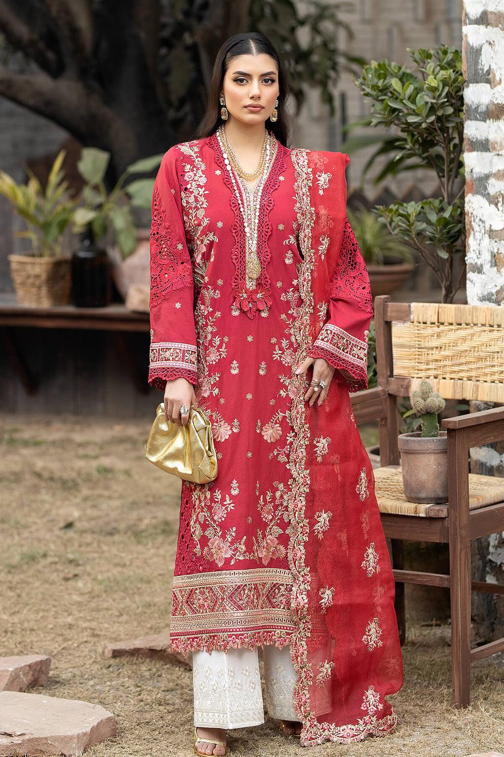 Amal - Festive Embroidered Lawn 3P