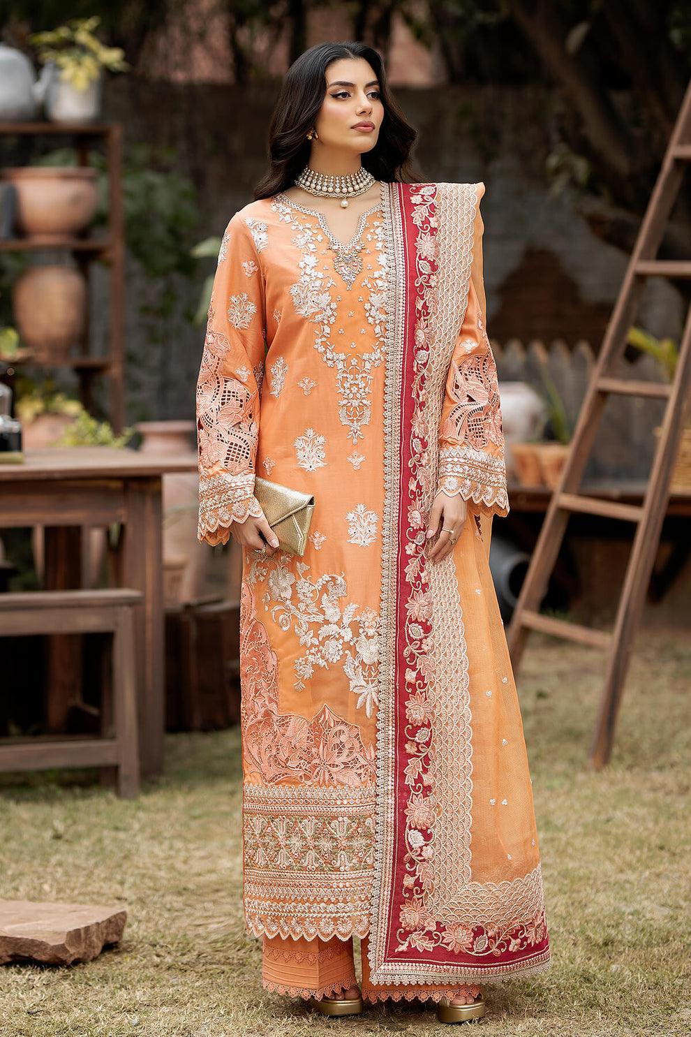 Zafiah - Festive Embroidered Lawn 3P