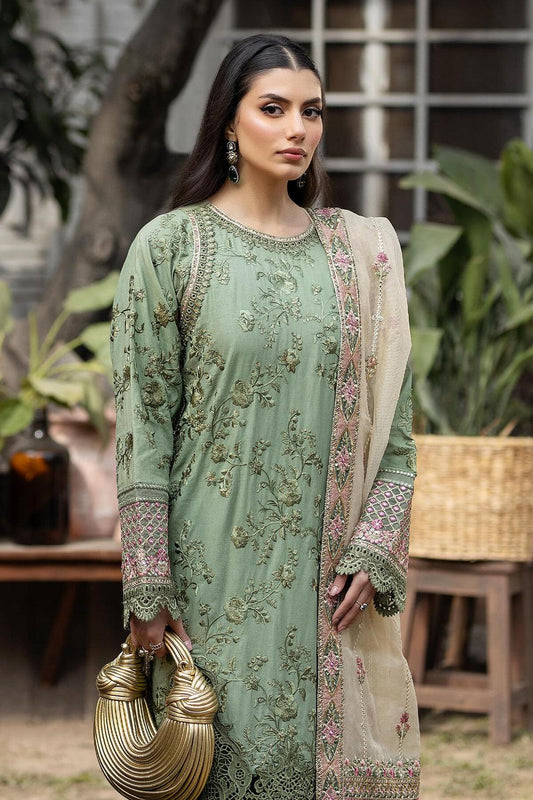 Amaani - Festive Embroidered Lawn 3P