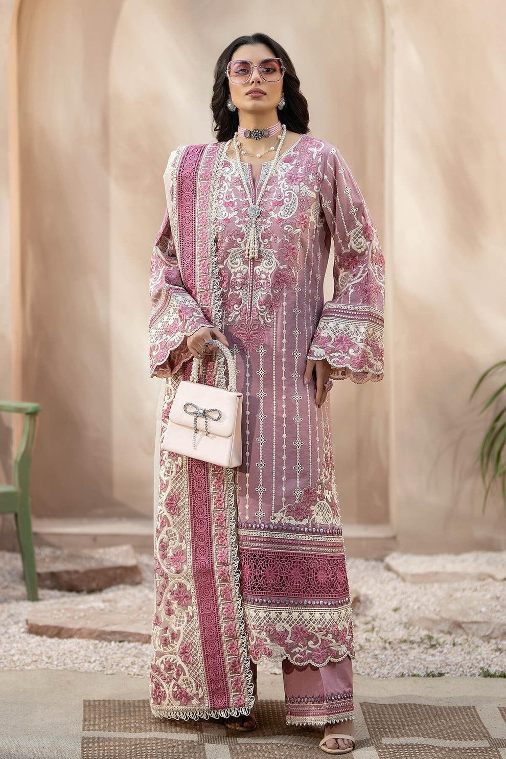 Abeer - Festive Embroidered Lawn 3P