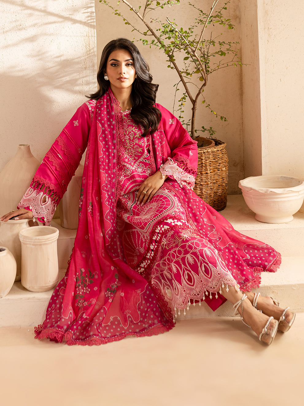 SG-04 - Embroidered Lawn 3P