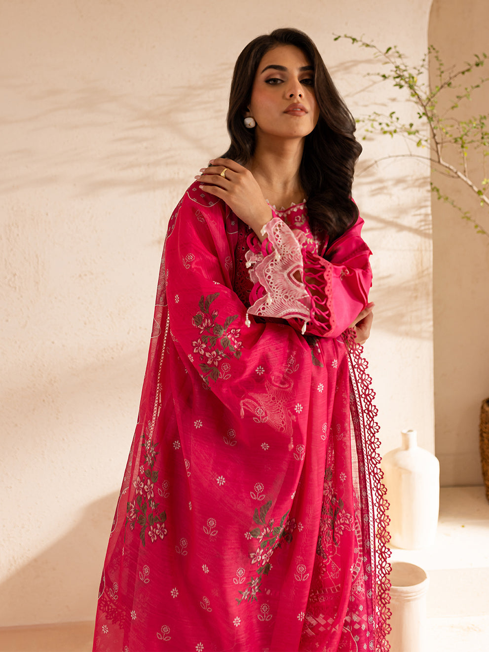 SG-04 - Embroidered Lawn 3P