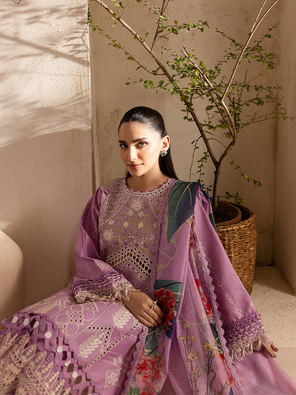 SG-05 - Embroidered Lawn 3P