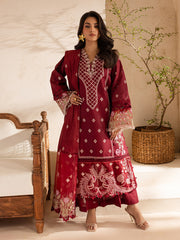 SG-12 - Embroidered Lawn 3P