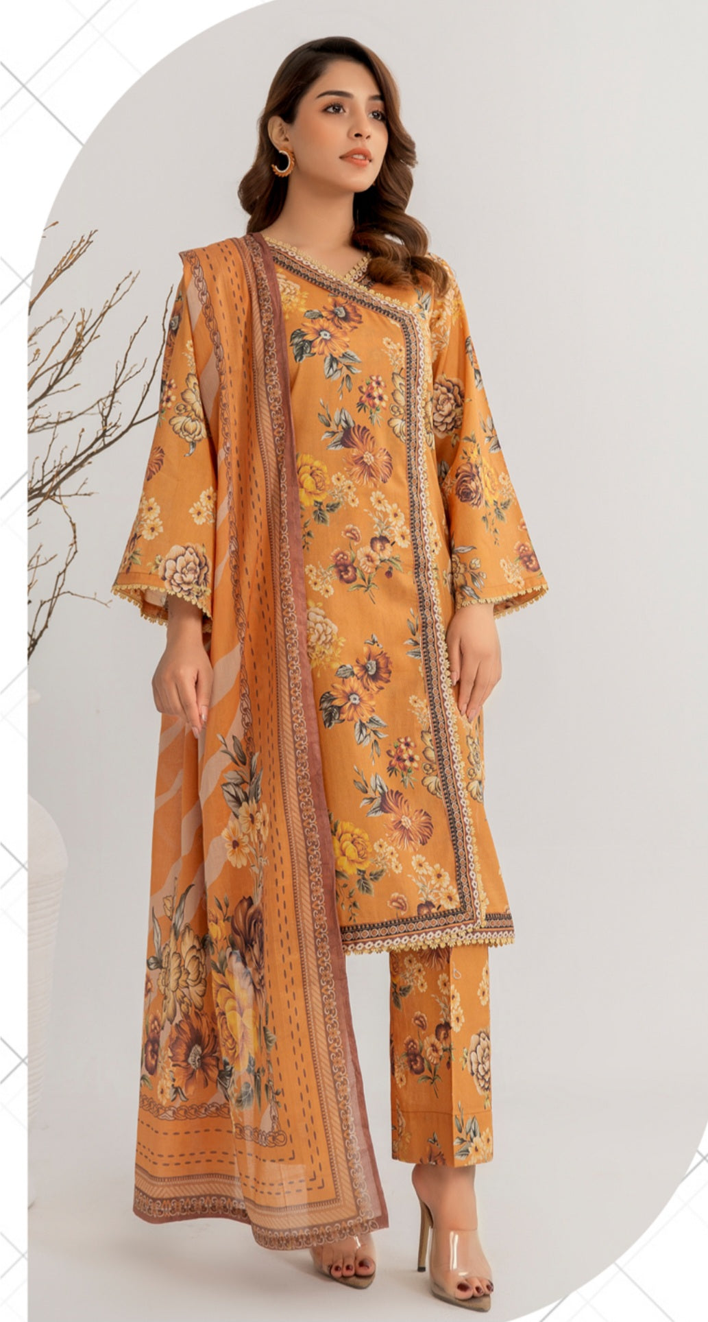 Z10 - Zohra Printed Lawn 3P