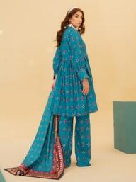 AZV 011 - Khaddar Printed 3P