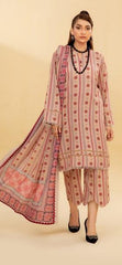 AZV 002 - Khaddar Printed 3P