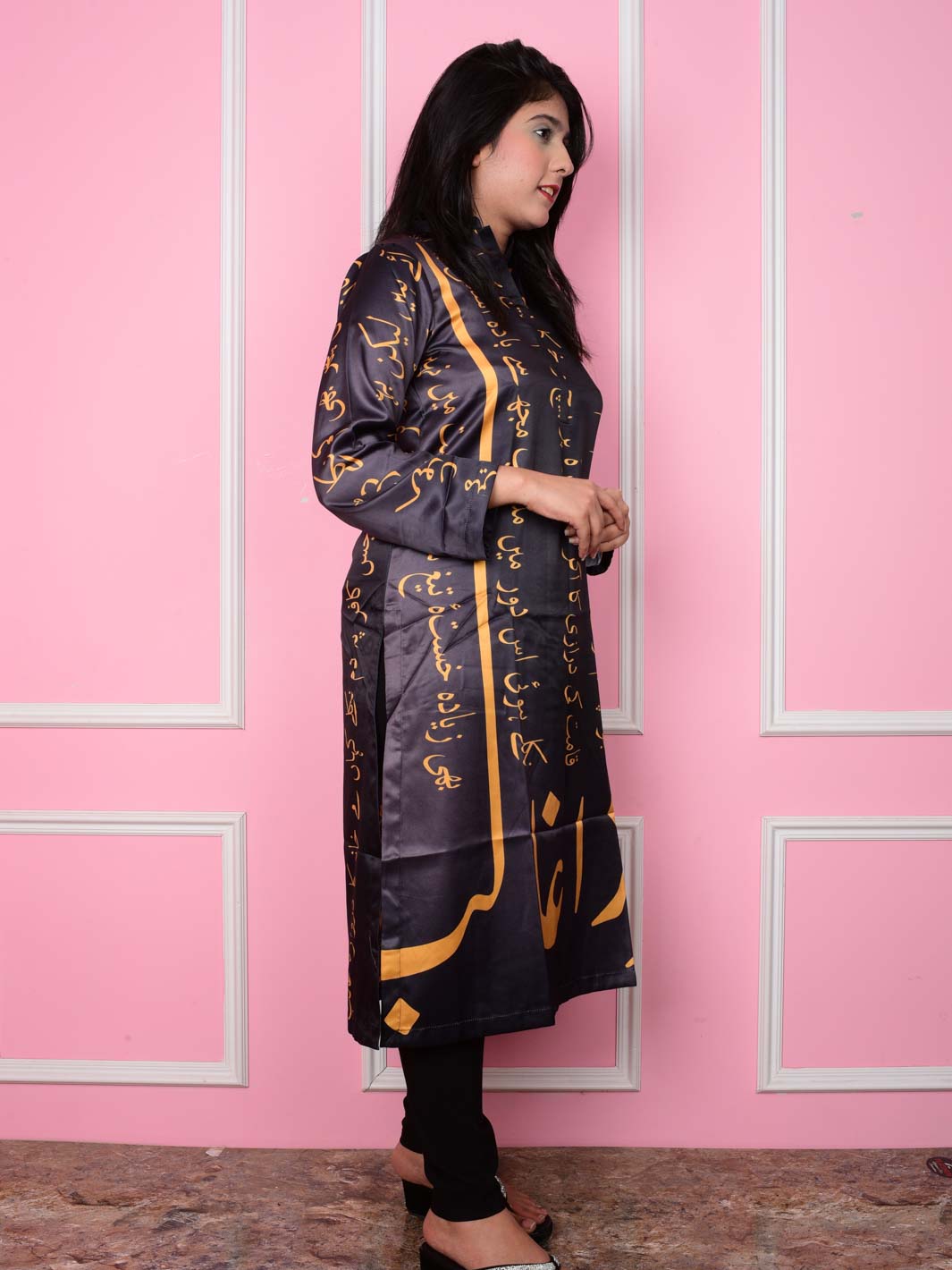 Ghalib ki  khuahish Shirt (Silk)