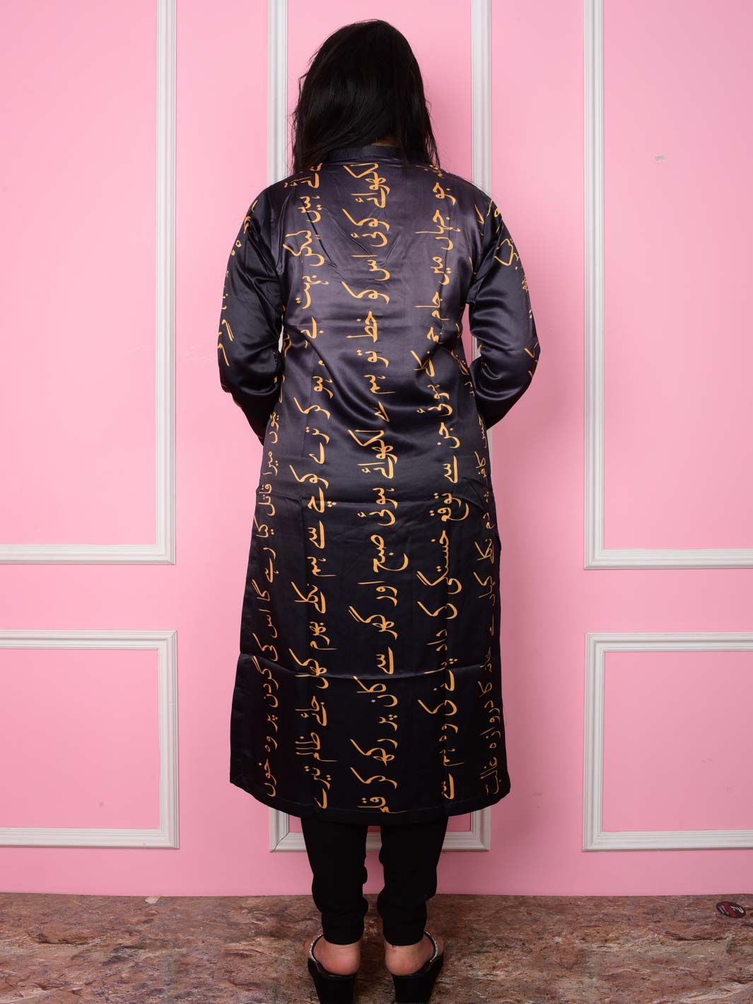 Ghalib ki  khuahish Shirt (Silk)