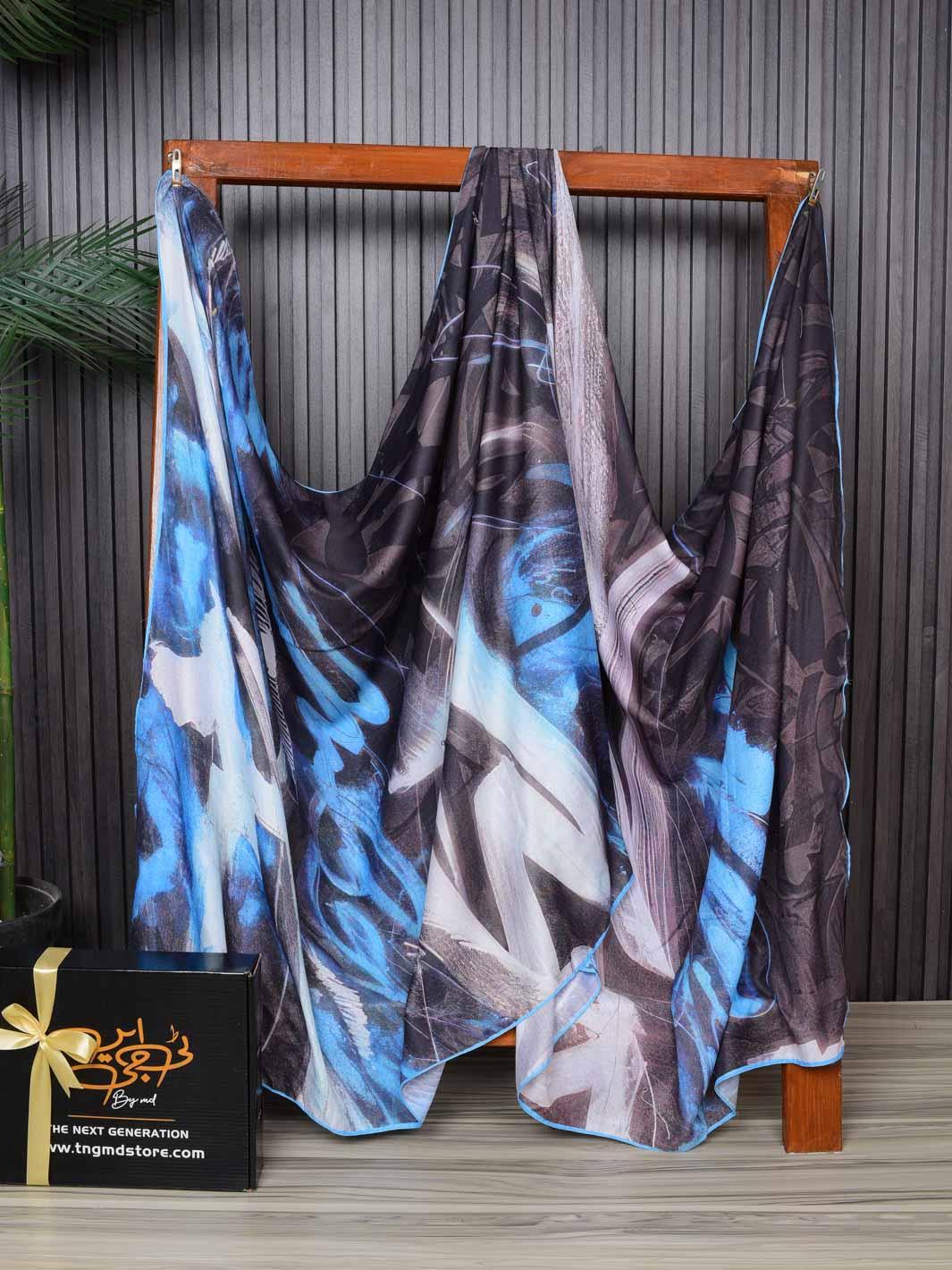 Rangdasti Shawl (Sky Combo)