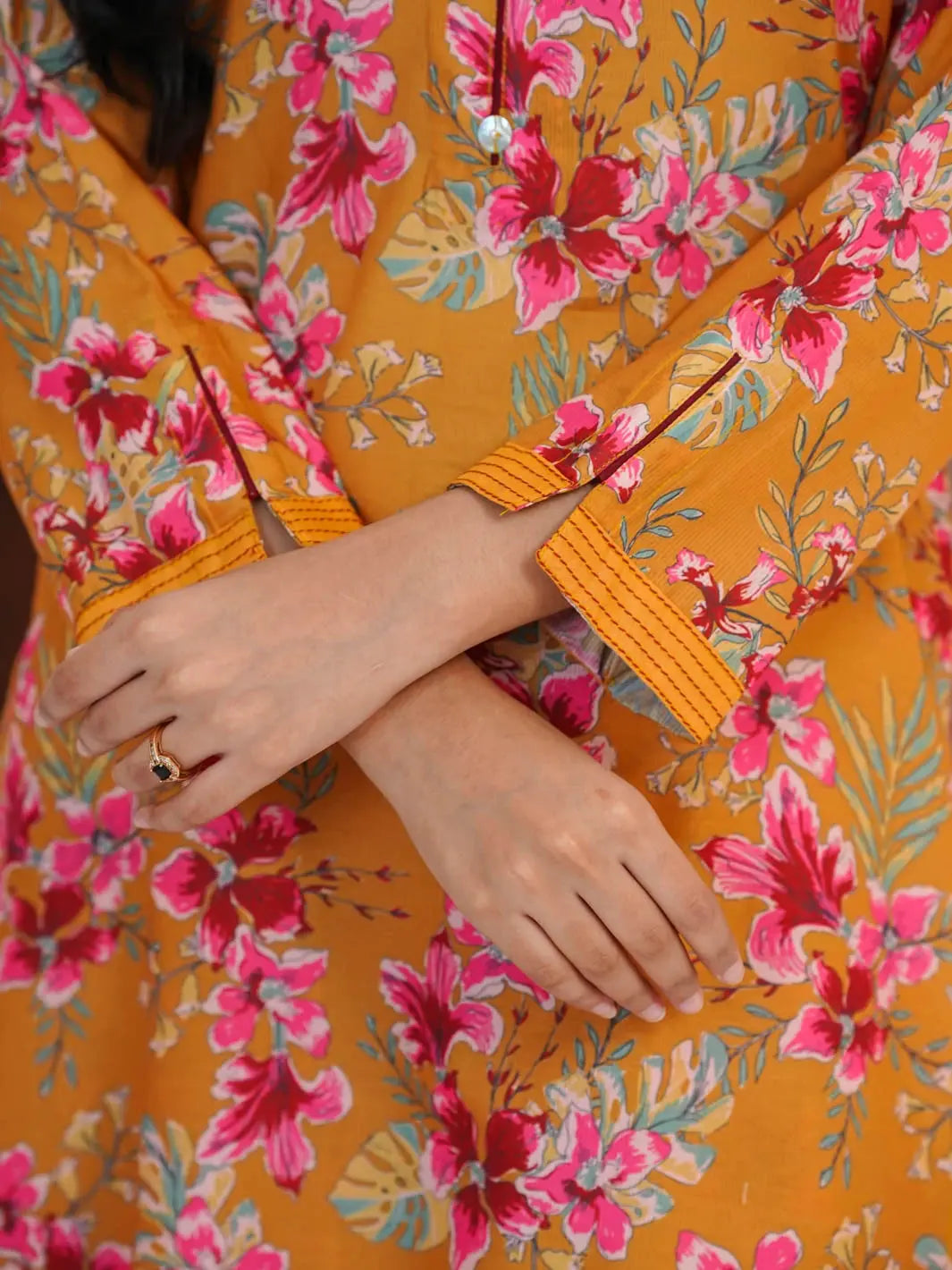 Neena | Gharara Set | Orange Tngmdstore