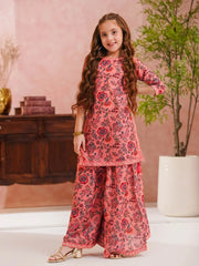 Sargoshi-Kid | Gharara Set | Pink Tngmdstore