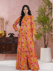 Neena | Gharara Set | Orange Tngmdstore