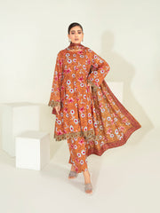MS 12 - Khaddar Printed 3P