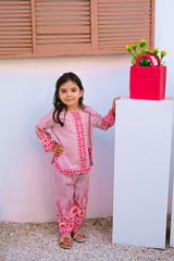 Kid Pink Co'ord